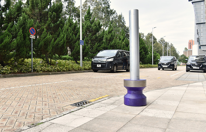 Impact Dissipating Bollard